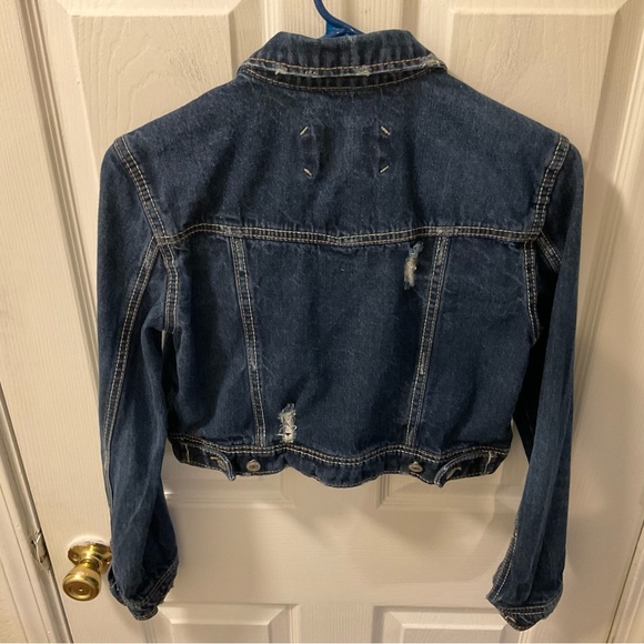Rue21 Distressed Denim Jacket - Picture 2 of 7
